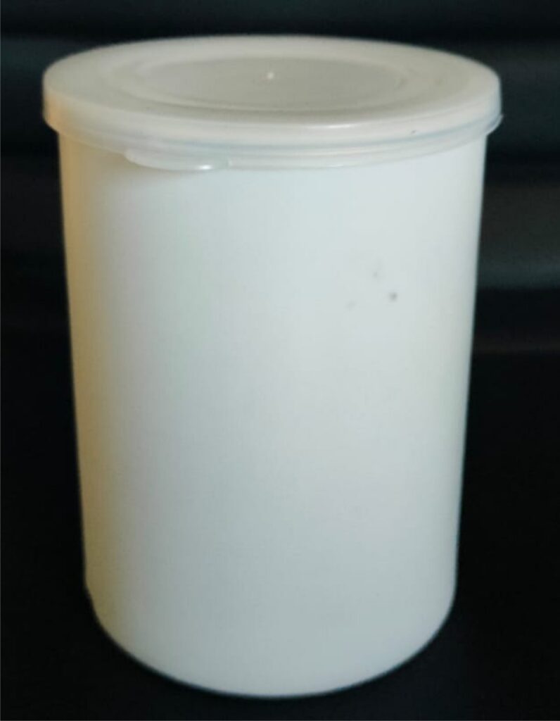 bioplastic jar