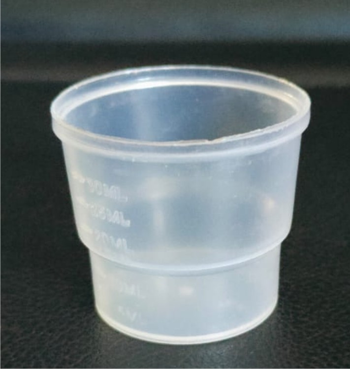 bioplastic measuring cap